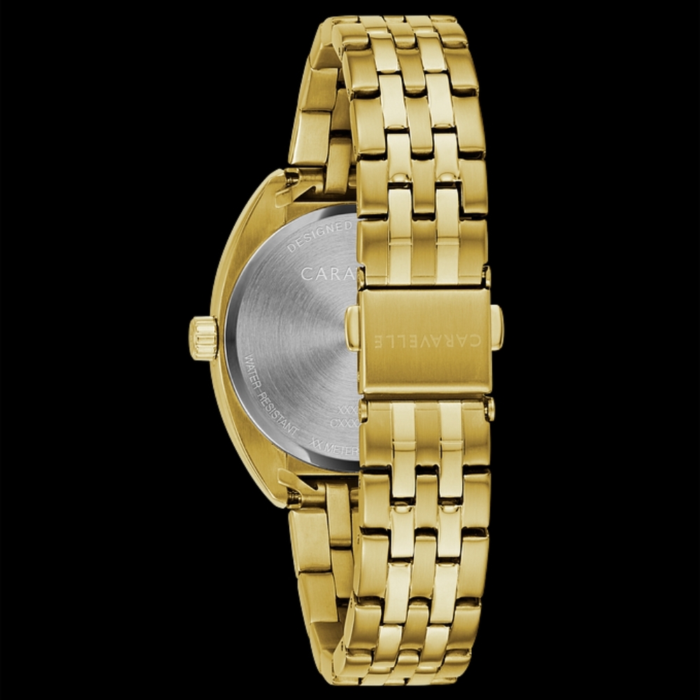 CARAVELLE BY BULOVA RETRO GOLD DIAMOND WATCH - Picture 5 of 10